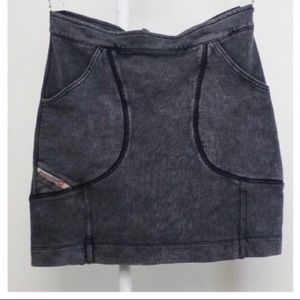 ✨DIESEL “Sweatshirt” Moto Skirt✨